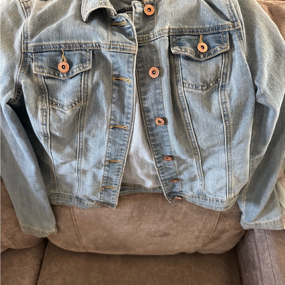 Baccini Light Blue Jean Jacket